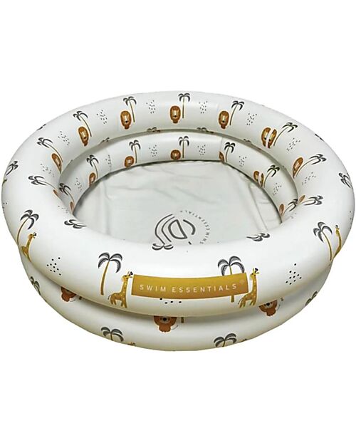 Swim Essentials Piscina Gonfiabile - Bianco - Giungla - Diametro 60cm - PVC Piscine Gonfiabili