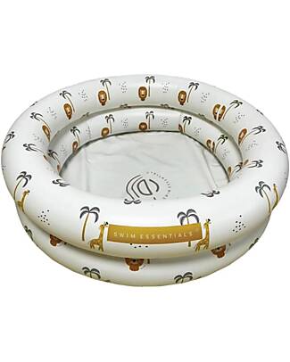 Swim Essentials Piscina Gonfiabile - Bianco - Giungla - Diametro 60cm - PVC Piscine Gonfiabili