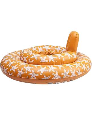 Swim Essentials Salvagente Gonfiabile - Stelle Marine - Arancione - Adatto da 0 a 1 Anni - PVC Giochi da Spiaggia