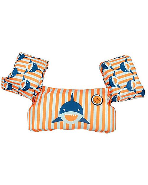 Swim Essentials Salvagente per Bambini - Righe - Squali - Adatto da 2 a 6 Anni Giochi da Spiaggia
