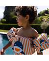 Swim Essentials Salvagente per Bambini - Righe - Squali - Adatto da 2 a 6 Anni Giochi da Spiaggia