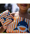 Swim Essentials Salvagente per Bambini - Righe - Squali - Adatto da 2 a 6 Anni Giochi da Spiaggia