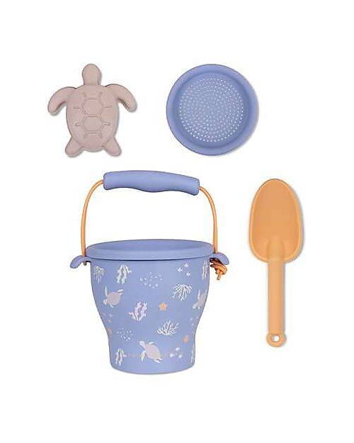 Swim Essentials Set 4 Giochi da Spiaggia - Coral Bliss - Silicone - 18m+ Giochi da Spiaggia