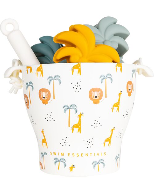 Swim Essentials Set Giochi da Spiaggia - Giungla - Silicone Giochi da Spiaggia