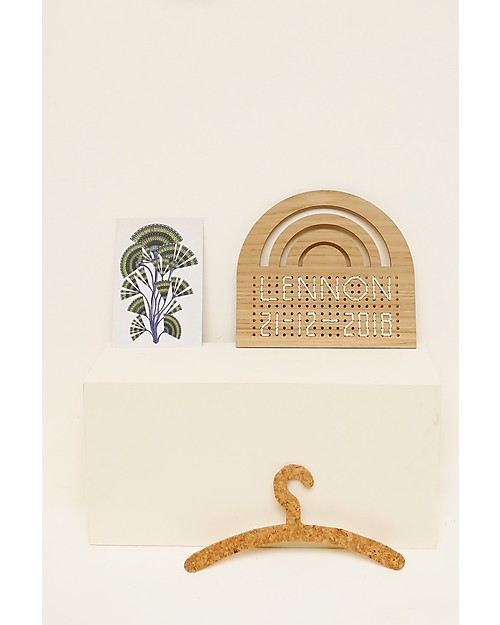 Ted & Tone Kit Creativo Legno e Ricamo Arcobaleno Kit Fai Da Te