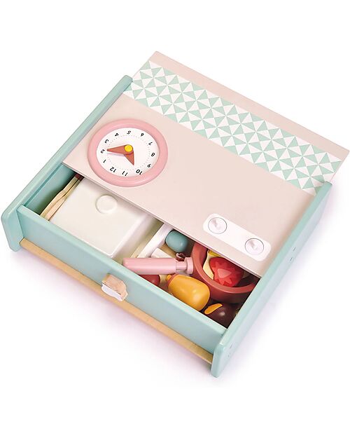 Tender Leaf Cucina in Legno Pieghevole - Con Accessori - Portala Sempre con Te! Cucine Giocattolo