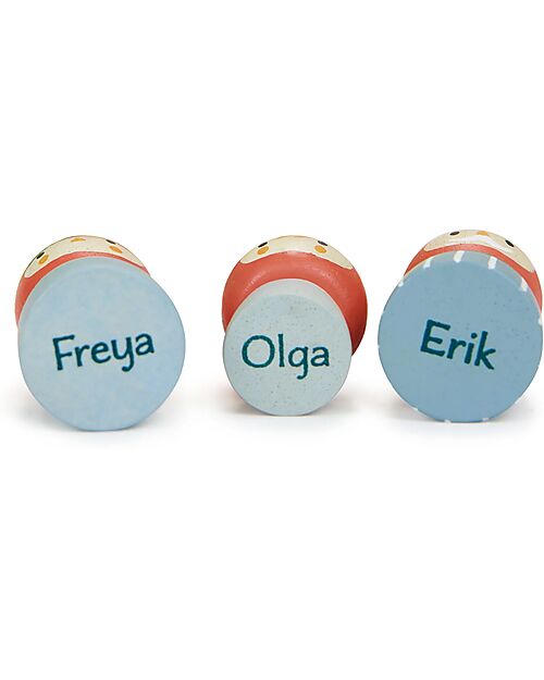 Tender Leaf Gnomi del Bosco - Omini in Legno - Gioco Sostenibile Giochi Montessoriani