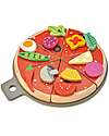 Tender Leaf Pizza Componibile in Legno - Per Piccoli Chef! Cibo Giocattolo