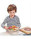 Tender Leaf Pizza Componibile in Legno - Per Piccoli Chef! Cibo Giocattolo