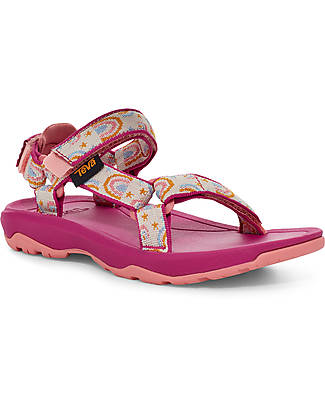Teva Sandali a Strappo Hurricane XLT 2 - Rosa Arcobaleno - in Repreve - Plastica Riciclata Sandali