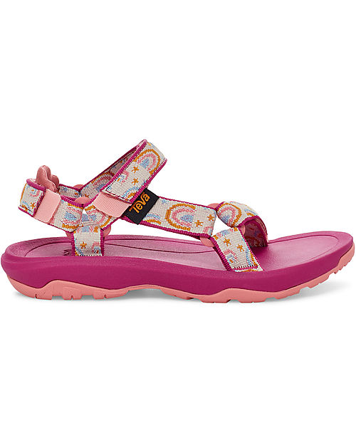 Teva Sandali a Strappo Hurricane XLT 2 - Rosa Arcobaleno - in Repreve - Plastica Riciclata Sandali