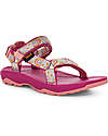Teva Sandali a Strappo Hurricane XLT 2 - Rosa Arcobaleno - in Repreve - Plastica Riciclata Sandali