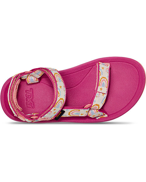 Teva Sandali a Strappo Hurricane XLT 2 - Rosa Arcobaleno - in Repreve - Plastica Riciclata Sandali