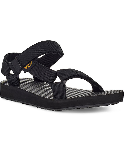 Teva Sandali a Strappo Original Universal - Nero -  in Repreve - Plastica Riciclata Sandali
