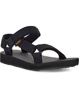 Teva Sandali a Strappo Original Universal - Nero - in Repreve - Plastica Riciclata Sandali