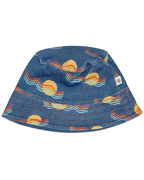 The Bonnie Mob Cappellino Estivo Bestival - Tramonto - 100% Cotone Bio Cappelli Estivi