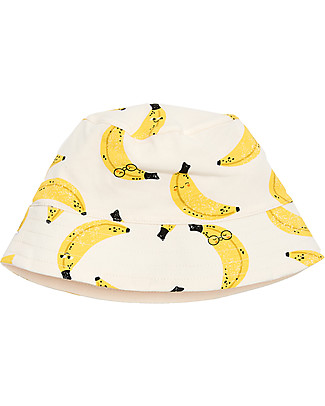 The Bonnie Mob Cappellino Estivo Kid Paradise - Banana - Cotone Bio Elasticizzato Cappelli Estivi