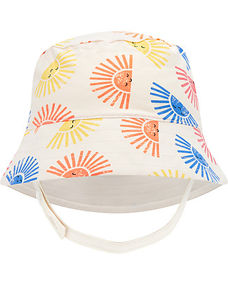 The Bonnie Mob Cappellino Estivo Paradise - Sole Multicolor - Cotone Bio Elasticizzato Cappelli Estivi