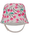 The Bonnie Mob Cappellino Estivo Parklife - Ciliegie - Cotone Bio Elasticizzato Cappelli Estivi