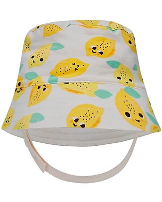 The Bonnie Mob Cappellino Estivo Parklife - Limoni - Cotone Bio Elasticizzato Cappelli Estivi