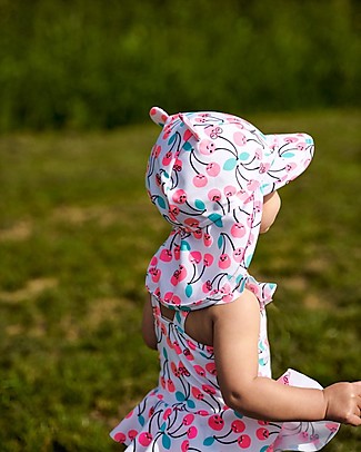 The Bonnie Mob Cappellino Estivo Squirt - Ciliegie - Anti-UV Cappelli Estivi