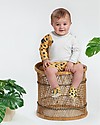 The Bonnie Mob Felpa con Orecchie 3D Mustique - Leopardo Senape (9-18 mesi) - 100% cotone bio Felpe