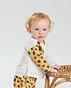 The Bonnie Mob Felpa con Orecchie 3D Mustique - Leopardo Senape (9-18 mesi) - 100% cotone bio Felpe