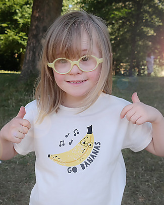 The Bonnie Mob T-shirt Kid Percy - Go Bananas - Cotone Bio Elasticizzato T-shirt