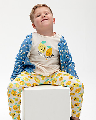 The Bonnie Mob T-shirt Kid Plaza - Limoni - Cotone Bio Elasticizzato T-shirt