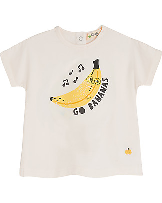 The Bonnie Mob T-shirt Percy - Go Bananas - Cotone Bio Elasticizzato T-shirt