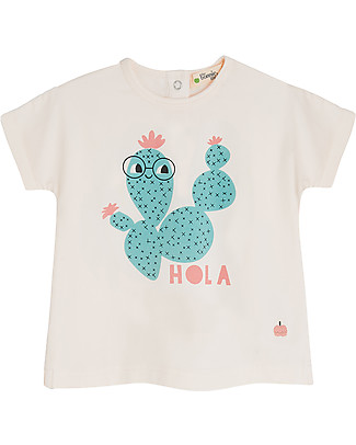 The Bonnie Mob T-shirt Percy - Hola - Cotone Bio Elasticizzato T-Shirt e Canotte