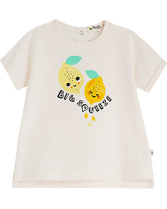 The Bonnie Mob T-shirt Plaza - Limoni - Cotone Bio Elasticizzato T-shirt