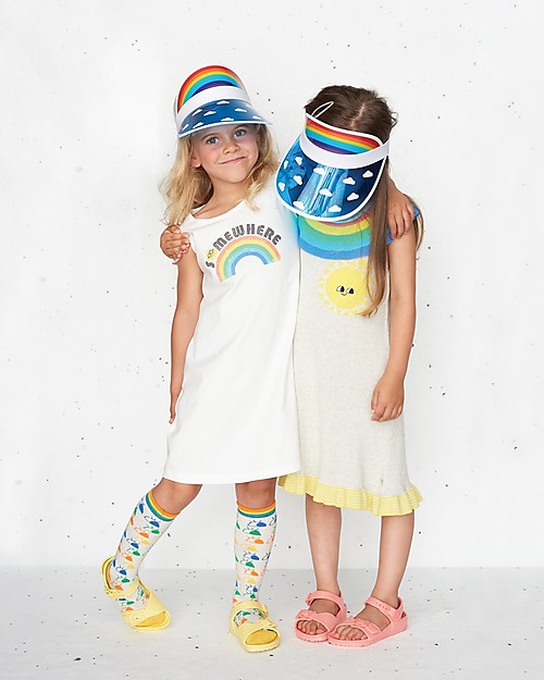The Bonnie Mob Vestito con Balze Delaunay, Somewhere (2-5 anni) - Cotone bio Vestiti_