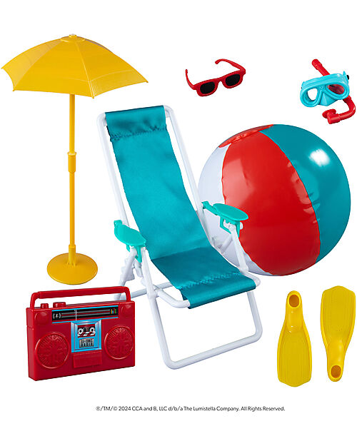 The Elf on The Shelf Kit Accessori Vacanza - Elf on The Shelf Pupazzi