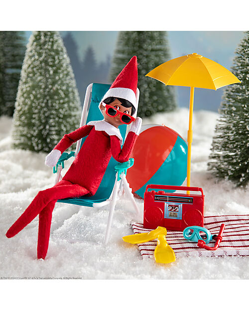 The Elf on The Shelf Kit Accessori Vacanza - Elf on The Shelf Pupazzi
