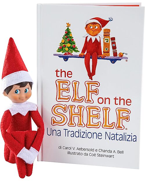 The Elf on The Shelf Kit Elf - Con Libro, Certificato di Adozione e Scatola dei Ricordi Pupazzi