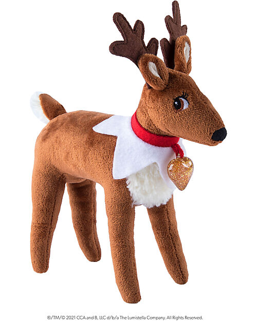 The Elf on The Shelf Kit La Tradizione della Renna - Peluche + Libro Pupazzi