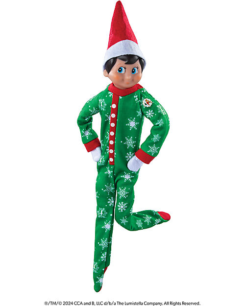 The Elf on The Shelf Pigiama Verde - Accessorio per Elf Pupazzi