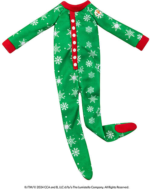 The Elf on The Shelf Pigiama Verde - Accessorio per Elf Pupazzi