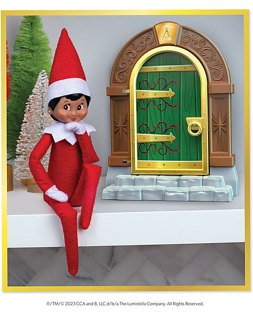 The Elf on The Shelf Porta dell'Elfo - Accessorio per Elf Pupazzi