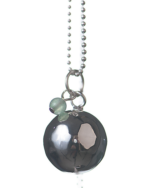 The Good Karma Chiama Angeli Baby Pearl, Giada - Con mini giada, la pietra della saggezza Collane