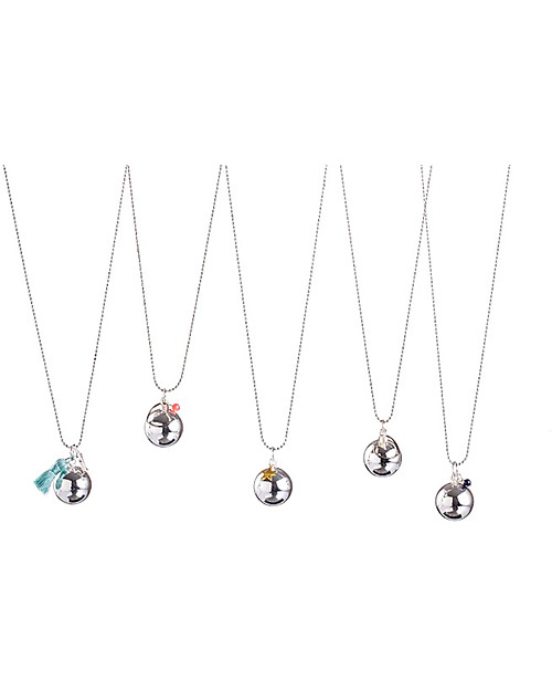 The Good Karma Chiama Angeli Baby Pearl, Giada - Con mini giada, la pietra della saggezza Collane