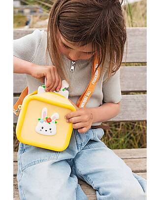 The Zoofamily Borsa Zoo Bag - Coniglietto/Fiori - In Silicone Macchine Fotografiche