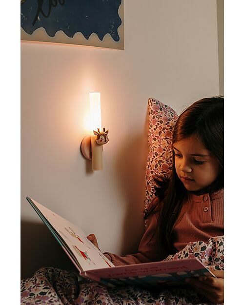 The Zoofamily Lampada Portatile 3-in-1 Zoo Light - Cervo - con Modalità Sleep, Walk e Read Lampade da Notte