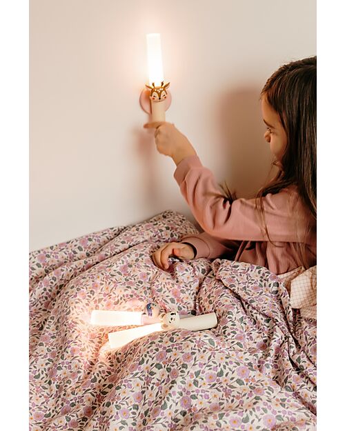 The Zoofamily Lampada Portatile 3-in-1 Zoo Light - Cervo - con Modalità Sleep, Walk e Read Lampade da Notte