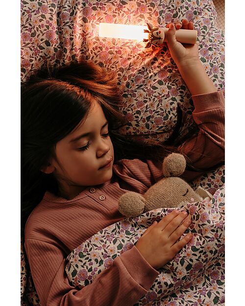 The Zoofamily Lampada Portatile 3-in-1 Zoo Light - Cervo - con Modalità Sleep, Walk e Read Lampade da Notte