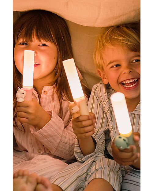 The Zoofamily Lampada Portatile 3-in-1 Zoo Light - Dinosauro - con Modalità Sleep, Walk e Read Lampade da Notte