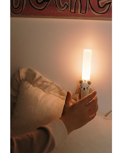 The Zoofamily Lampada Portatile 3-in-1 Zoo Light - Koala - con Modalità Sleep, Walk e Read Lampade da Notte