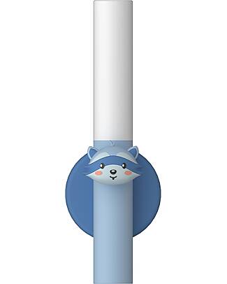 The Zoofamily Lampada Portatile 3-in-1 Zoo Light - Procione - con Modalità Sleep, Walk e Read Lampade da Notte