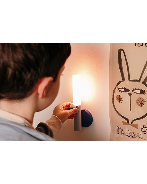 The Zoofamily Lampada Portatile 3-in-1 Zoo Light - Procione - con Modalità Sleep, Walk e Read Lampade da Notte